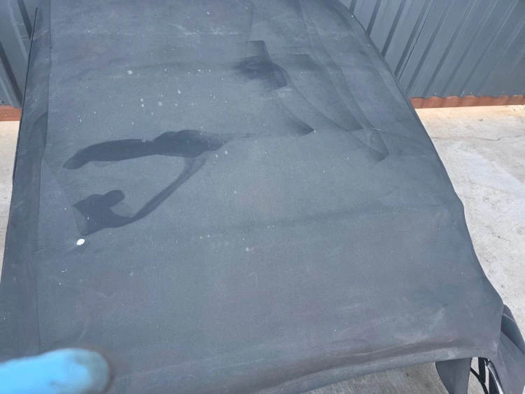 POSZYCIE DACHU DACH AUDI A3 8P7 CABRIO MATERIAŁ + STELAŻ BEZ USZKODZEŃ !!!