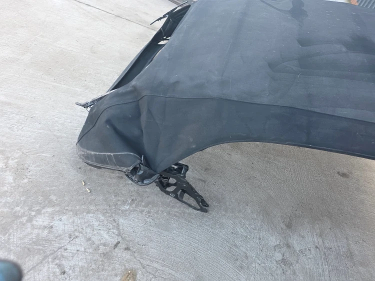POSZYCIE DACHU DACH AUDI A3 8P7 CABRIO MATERIAŁ + STELAŻ BEZ USZKODZEŃ !!!