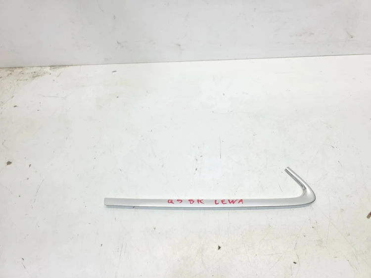 LISTWA SZYBY KAROSERYJNEJ CHROM LEWY TYŁ AUDI Q5 8R 8R0853345A