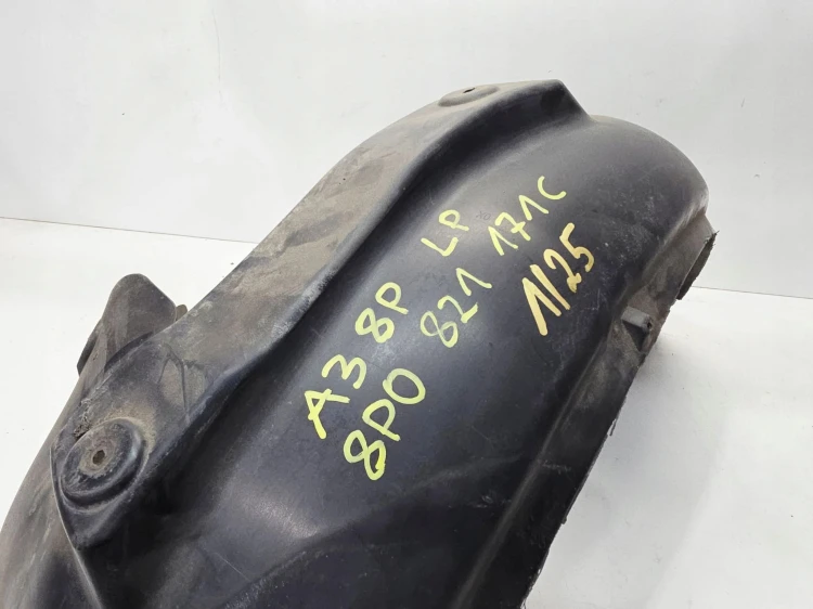 NADKOLE PLASTIKOWE LEWY PRZÓD AUDI A3 8P 8P0821171C 1/25