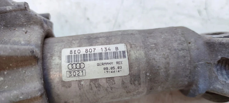 STREFA ZGNIOTU PRAWA AUDI A4 B6 8E0807134B