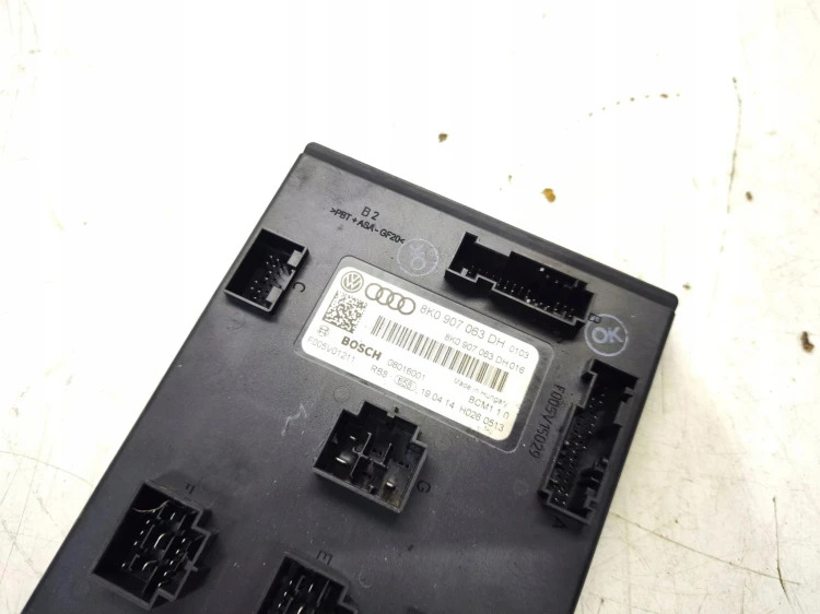 MODUŁ KOMFORTU STEROWNIK AUDI A4 B8 A5 8T Q5 8R 8K0907063DH