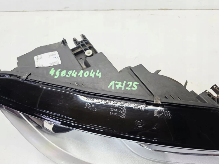 REFLEKTOR LAMPA PRAWY PRZÓD BI XENON LED AUDI A7 4G8941044 EU 17/25