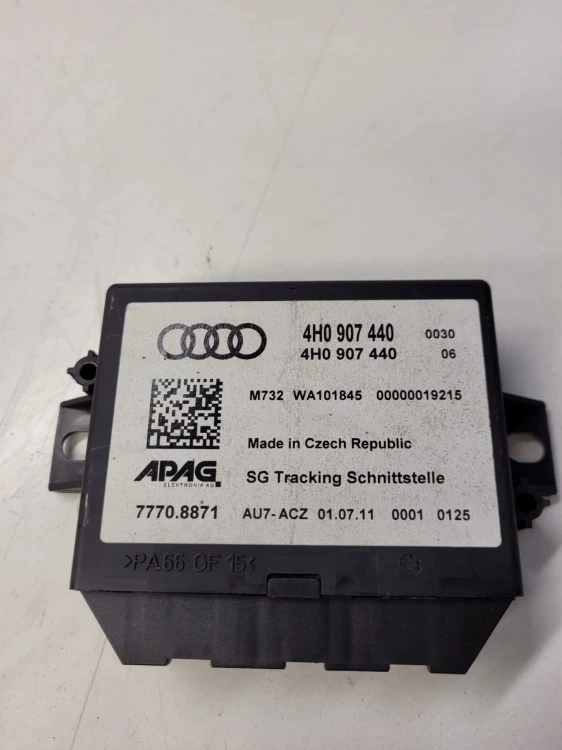 STEROWNIK LOKALIZACJI AUDI A6 C7 A7 A8 4H0907440