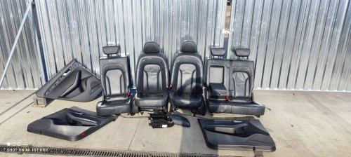 FOTEL FOTELE AUDI Q5 8R SKÓRA KOMPLET