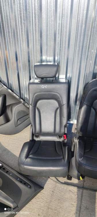 FOTEL FOTELE AUDI Q5 8R SKÓRA KOMPLET