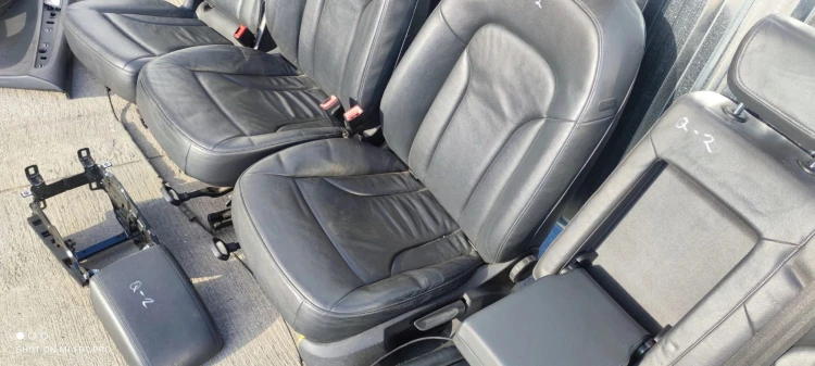 FOTEL FOTELE AUDI Q5 8R SKÓRA KOMPLET