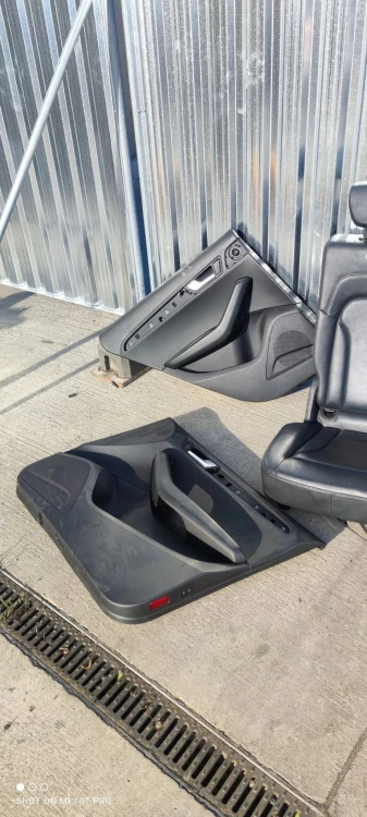 FOTEL FOTELE AUDI Q5 8R SKÓRA KOMPLET