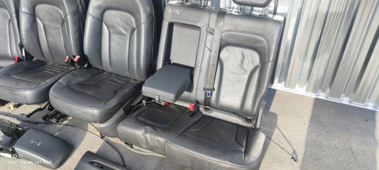 FOTEL FOTELE AUDI Q5 8R SKÓRA KOMPLET