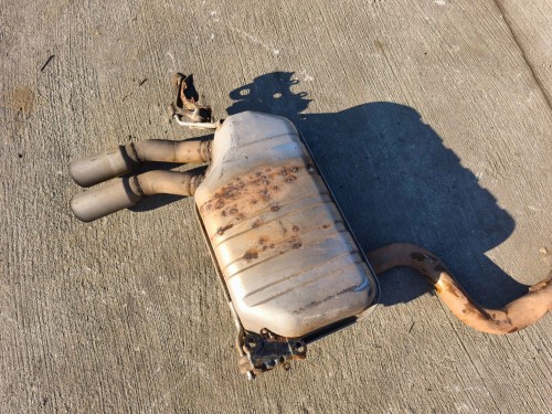 TŁUMIK WYDECH AUDI A3 8V VOLKSWAGEN SEAT SKODA 5N0120