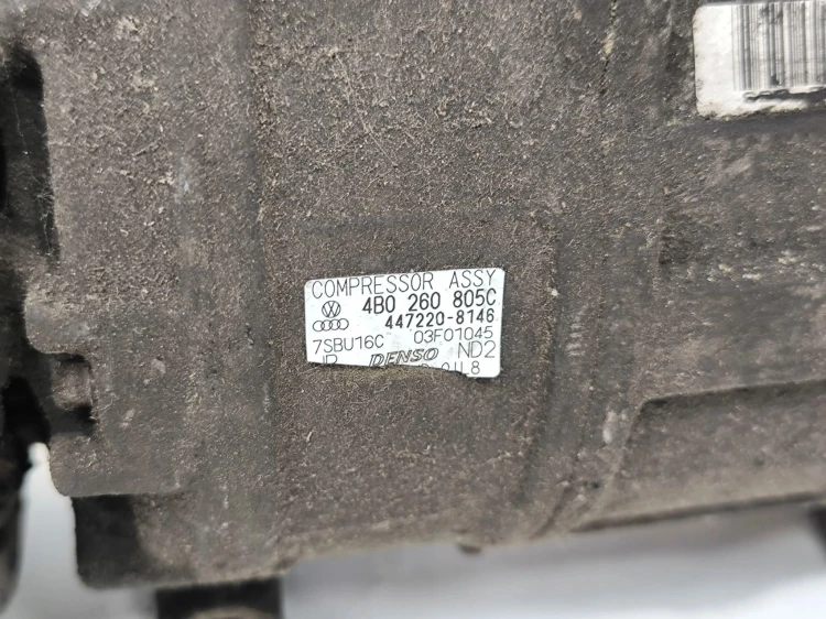 SPRĘŻARKA KOMPRESOR KLIMATYZACJI AUDI A6 C5 VW PASSAT 4B0260805C