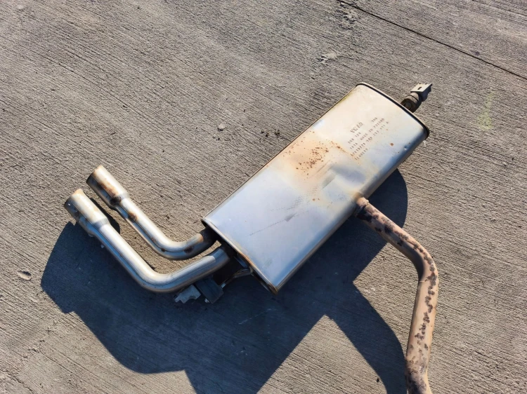 TŁUMIK WYDECH AUDI A3 8V VOLKSWAGEN SEAT SKODA 5Q6253611A 5Q0253211A