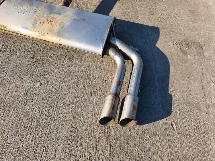 TŁUMIK WYDECH AUDI A3 8V VOLKSWAGEN SEAT SKODA 5Q6253611A 5Q0253211A