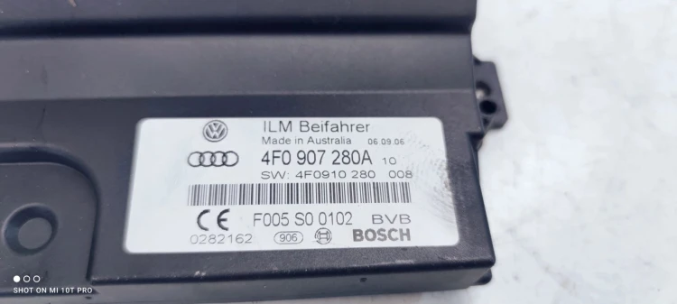 STEROWNIK MODUŁ MOCY AUDI A6 C6 4F0907280A