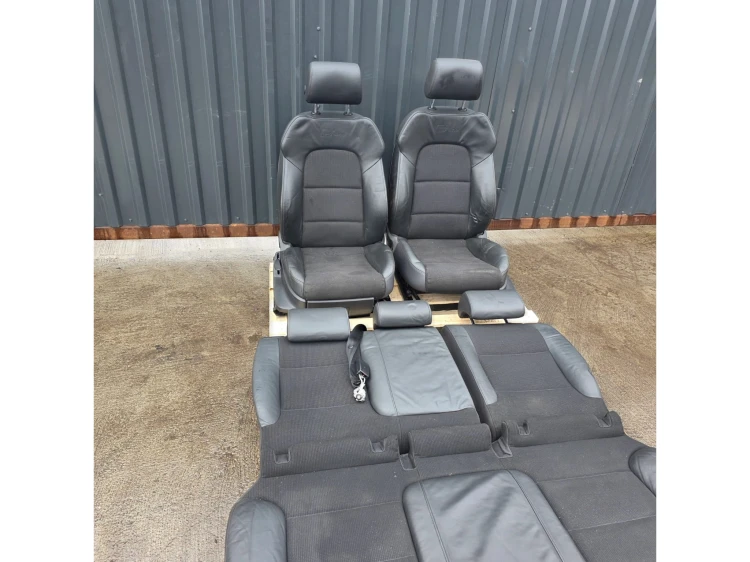 FOTEL FOTELE AUDI A3 8P SKÓRA KUBEŁKI SPORTBACK 5-DRZWI S LINE PÓŁ SKÓRA *2