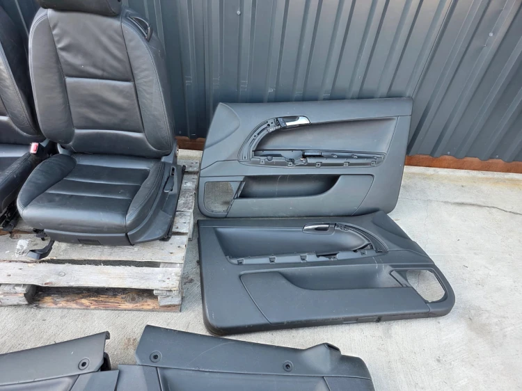 FOTEL FOTELE AUDI A3 8P CABRIO SKÓRA KOMPLET !!!
