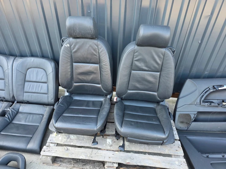 FOTEL FOTELE AUDI A3 8P CABRIO SKÓRA KOMPLET !!!