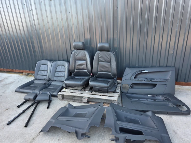FOTEL FOTELE AUDI A3 8P CABRIO SKÓRA KOMPLET !!!