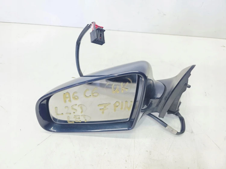 LUSTERKO ZEWNĘTRZNE LEWY PRZÓD LED AUDI A6 C6 LZ5D 7 PIN UK
