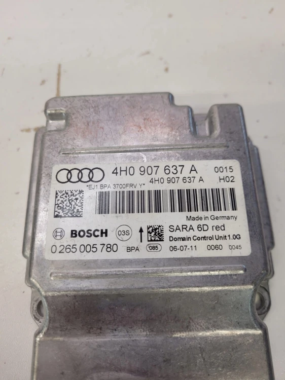 SENSOR PRZYŚPIESZENIA AUDI A8 D4 A6 A7 4H0907637A