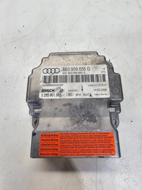 SENSOR PODUSZEK AIR BAG AUDI A4 B6 B7 8E0959655G