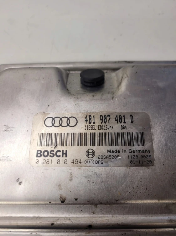 KOMPUTER STEROWNIK SILNIKA AUDI A6 2.5 4B1907401D