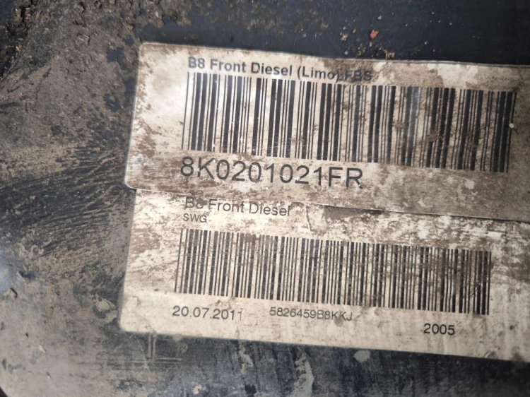 BAK ZBIORNIK PALIWA AUDI A4 B8 A5 8T 8K0201021FR DIESEL BEZ OPIŁKÓW !!!