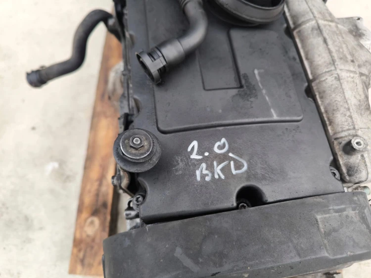 SILNIK BEZ OSPRZĘTU AUDI VW SEAT SKODA 2.0 TDI BKD ORYGINAŁ SPRAWNY !!!