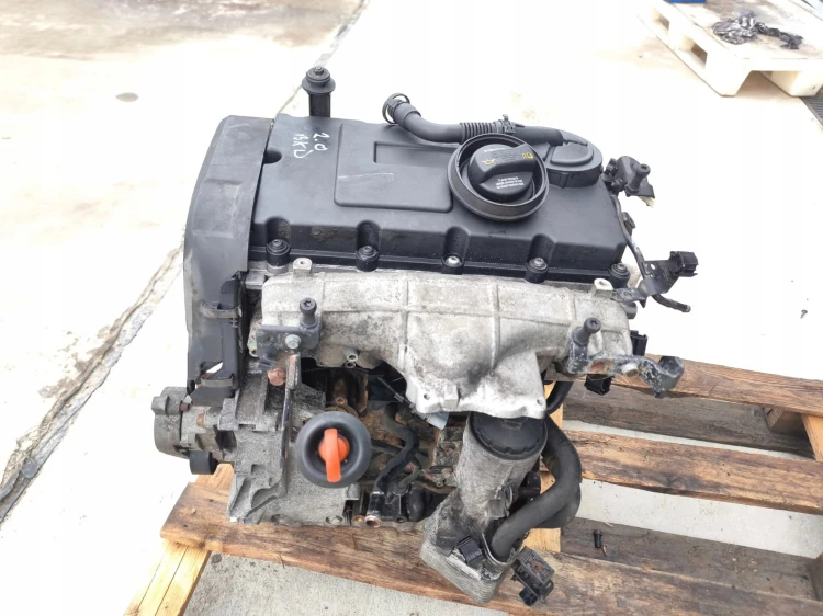 SILNIK BEZ OSPRZĘTU AUDI VW SEAT SKODA 2.0 TDI BKD ORYGINAŁ SPRAWNY !!!