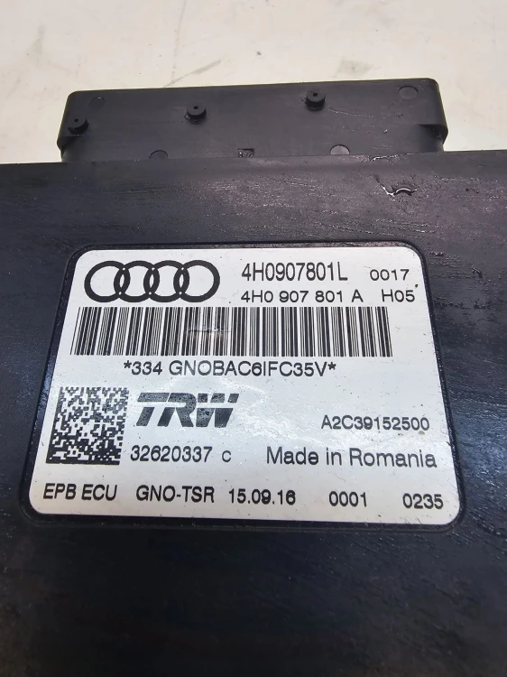 STEROWNIK HAMULCA RĘCZNEGO AUDI A6 A7 4H0907801L