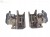 ZACISK ZACISKI HAMULCOWY TYŁ KOMPLET AUDI A4 B8 A5 8T Q5 8R 330 MM