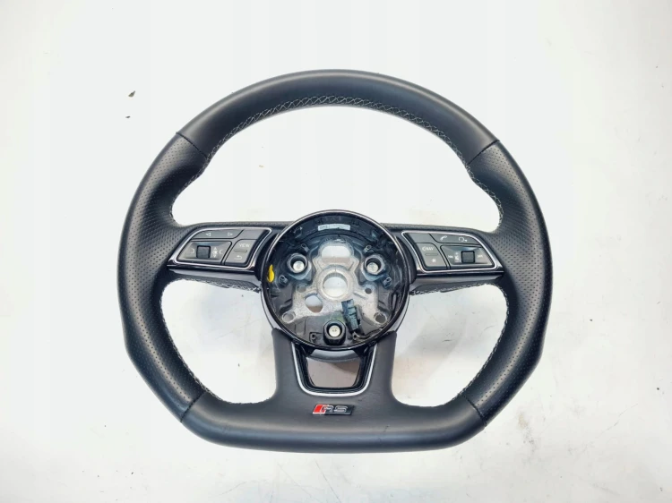KIEROWNICA SKÓRA PIKOWANA RS S LINE ŚCIĘTA AUDI A4 B9 A5 8W 8W0419091AF JAH