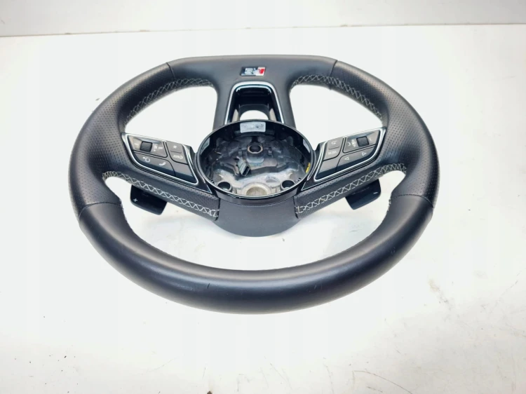 KIEROWNICA SKÓRA PIKOWANA RS S LINE ŚCIĘTA AUDI A4 B9 A5 8W 8W0419091AF JAH