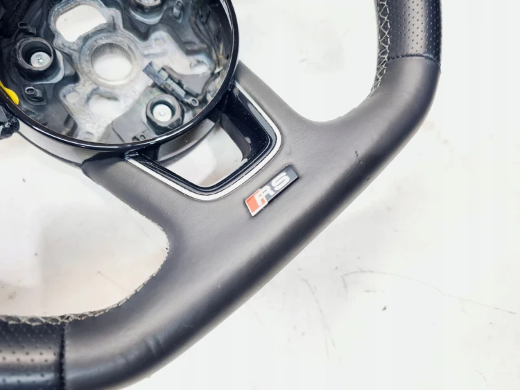 KIEROWNICA SKÓRA PIKOWANA RS S LINE ŚCIĘTA AUDI A4 B9 A5 8W 8W0419091AF JAH