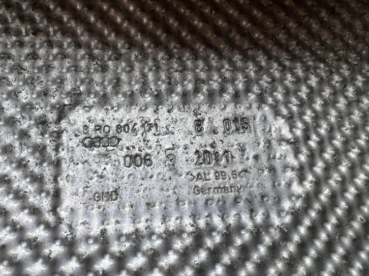 OSŁONA TERMICZNA WYDECHU AUDI Q5 8R 8R0804171B