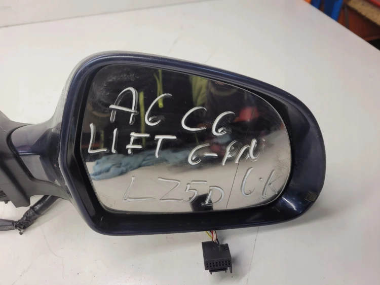LUSTERKO PRAWY PRZÓD AUDI A6 C6 LIFT LZ5D UK 6-PIN