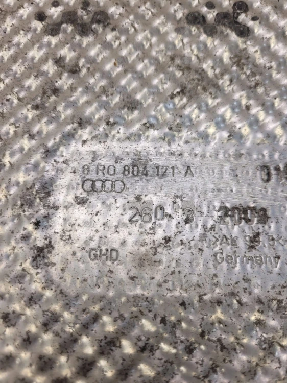 OSŁONA TERMICZNA WYDECHU AUDI Q5 8R 8R0804171A