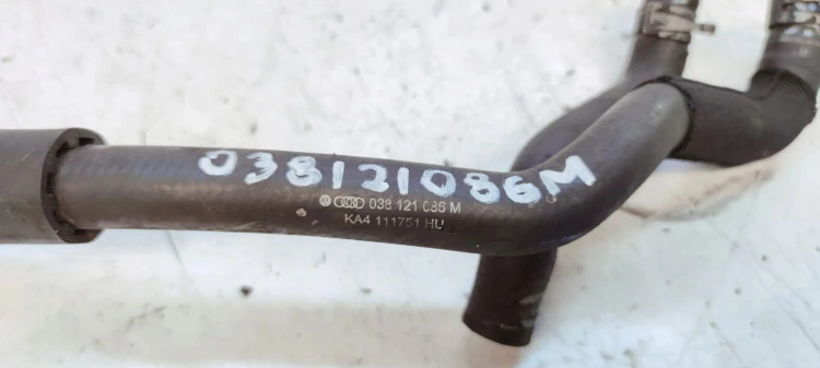 PRZEWÓD RURKA WĄŻ WODY AUDI A4 B7 2.0 TDI BPW 038121086M