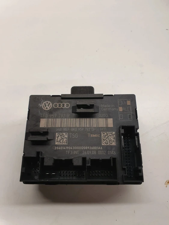 MODUŁ STEROWNIK DRZWI AUDI A6 C6 Q7 4L 4F0959792R