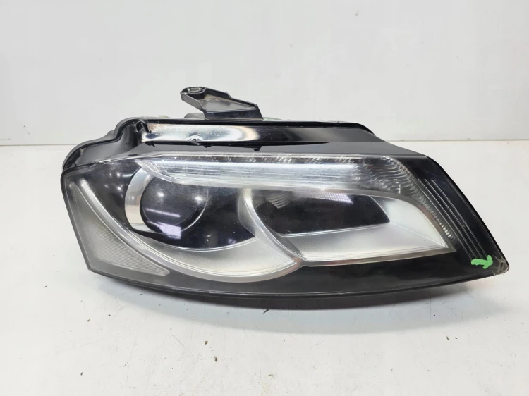 REFLEKTOR LAMPA PRAWY PRZÓD BI XENON LED AUDI A3 8P 8P0941004BE EU 14/25