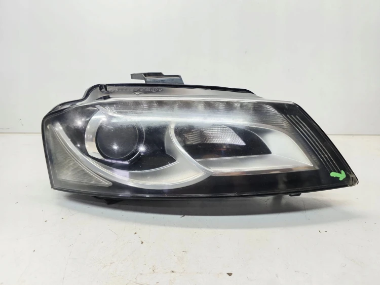 REFLEKTOR LAMPA PRAWY PRZÓD BI XENON LED AUDI A3 8P 8P0941004BE EU 14/25