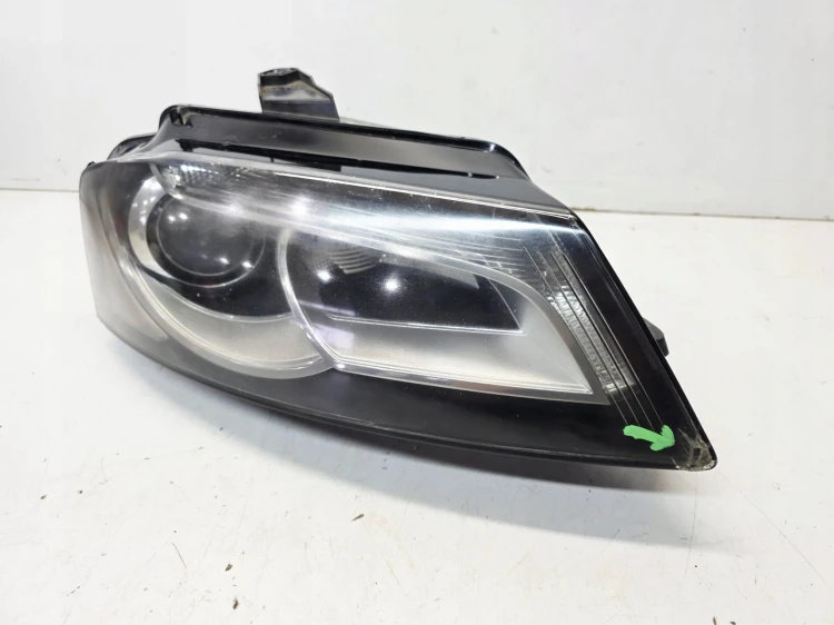 REFLEKTOR LAMPA PRAWY PRZÓD BI XENON LED AUDI A3 8P 8P0941004BE EU 14/25