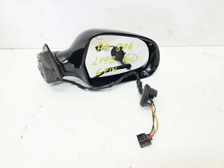LUSTERKO ZEWNĘTRZNE PRAWE AUDI A3 8P 8P4 SPORTBACK LY9B 6 PIN EU