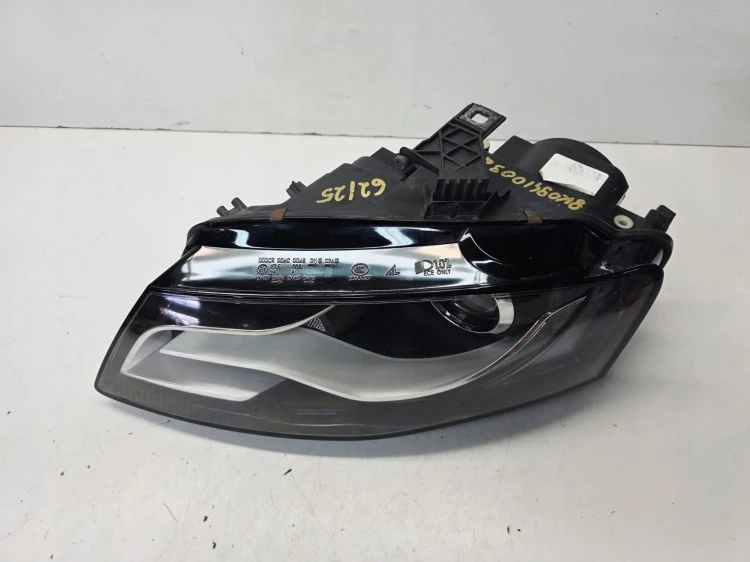 REFLEKTOR LAMPA LEWY PRZÓD BI XENON LED AUDI A4 B8 8K0941003C EU 62/25