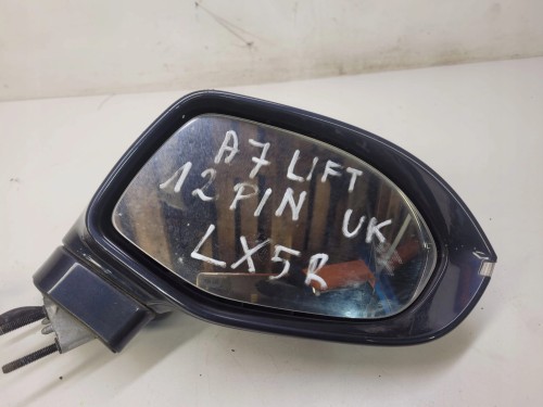 LUSTERKO ZEWNĘTRZNE PRAWE AUDI A7 4G LX5R 12 PIN