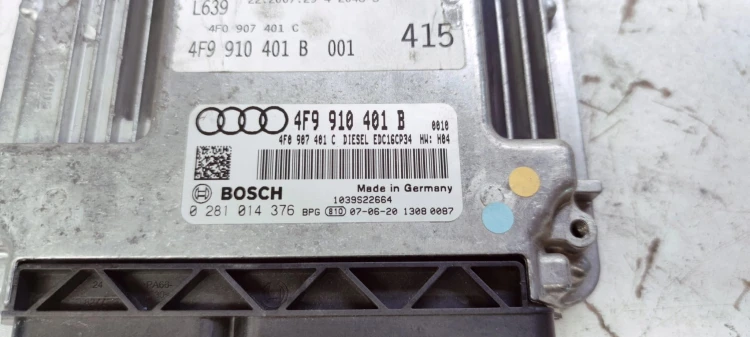 KOMPUTER STEROWNIK SILNIKA AUDI 3.0 TDI 4F9910401B 4F0907401C