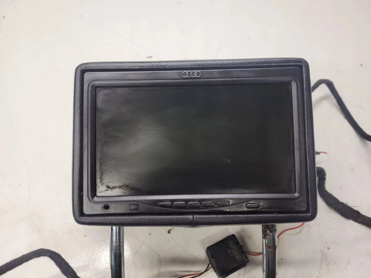 ZAGŁÓWEK FOTELA PRZÓD AUDI A6 C7 A7 TELEWIOZOR LCD