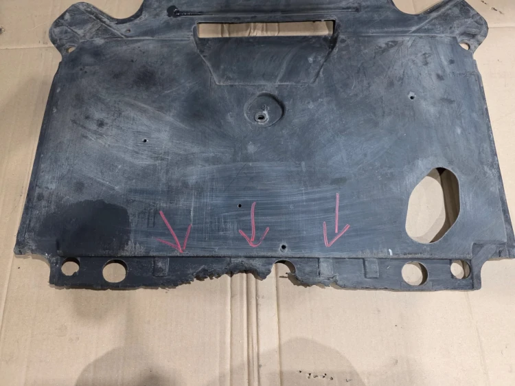 OSŁONA PŁYTA POD SKRZYNIE AUDI A4 B8 A5 8K2863822L 1/26