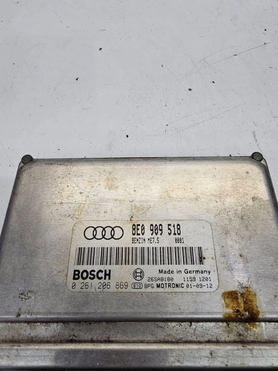 STEROWNIK KOMPUTER SILNIKA AUDI A4 B6 B7 1.8 T 8E0909518 0261206869