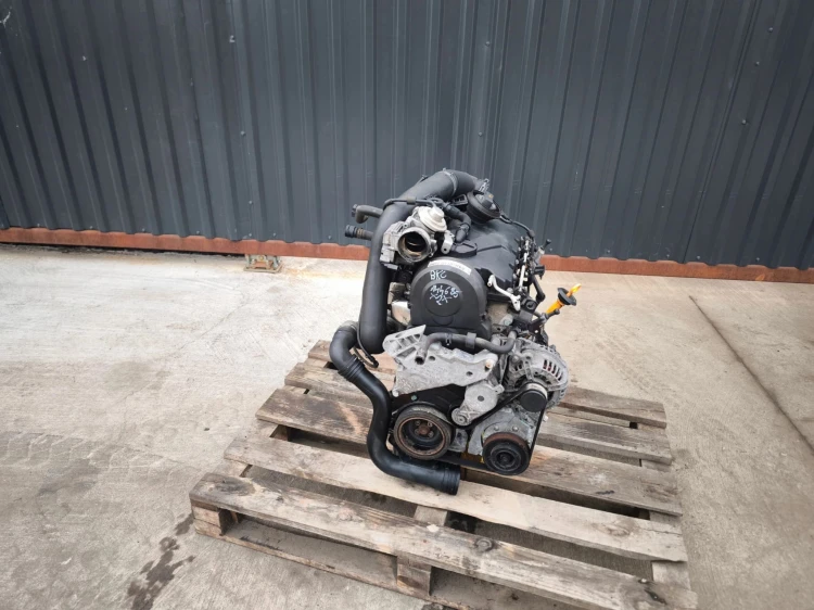 SILNIK KOMPLETNY AUDI VW SEAT SKODA 1.9 TDI BKC *2* 144685 KM